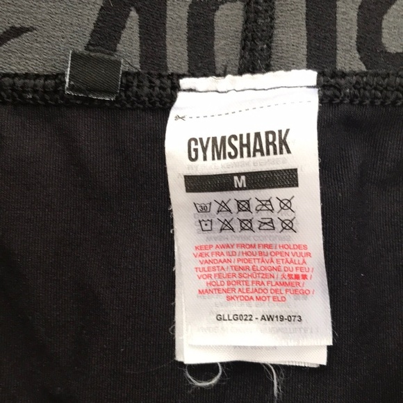 GYMSHARK black Size M Capri tights - Picture 3 of 7